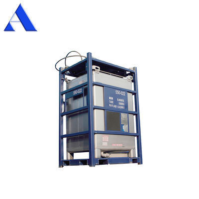 2000L DNV 2.7-1 Estándar de acero marino IBC Condición del contenedor del tanque y CSC certificado para aplicaciones marinas
