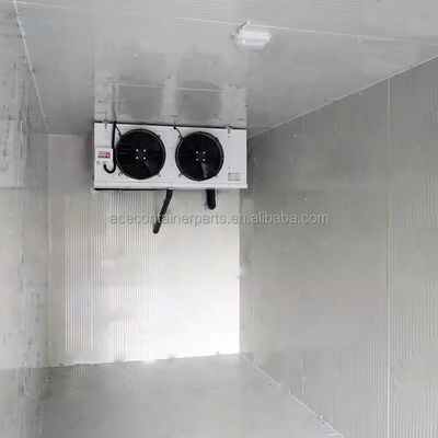 Versátil 6x2.2x2.2m Contenedor móvil de 20 pies de profundidad, almacén frío con refrigerante R134a/R404A