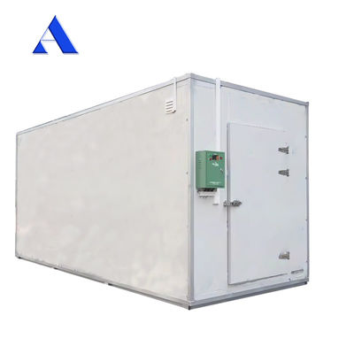 4x2.2x2.5m Móvil de 13 pies Mini Potable Refrigerado Congelador y Chiller Contenedor Almacenamiento en frío con piso de aluminio T-Bar