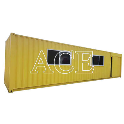 Almacén prefabricado móvil y portátil con puerta lateral deslizante de 40 pies La solución perfecta para el almacenamiento de transporte