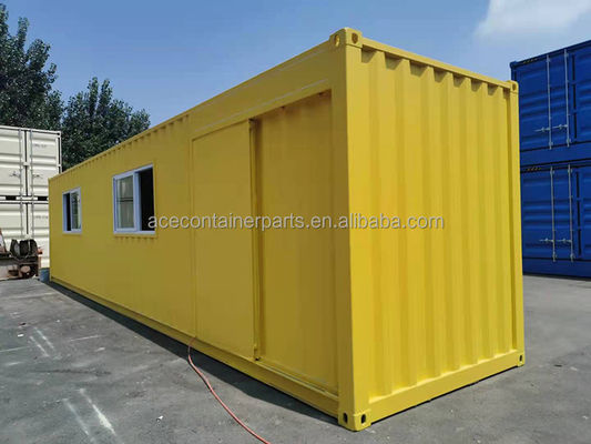 Almacén prefabricado móvil y portátil con puerta lateral deslizante de 40 pies La solución perfecta para el almacenamiento de transporte