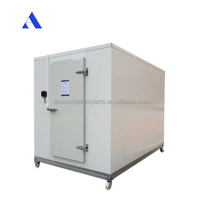 2.8x2x2.2m Mini portable de almacenamiento en frío con suelo de aluminio T-Bar y MGSS pared exterior