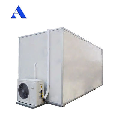 2.8x2x2.2m Mini portable de almacenamiento en frío con suelo de aluminio T-Bar y MGSS pared exterior