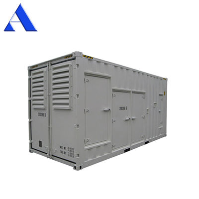 20ft 40ft Contenedor aislado Genset Ventado Reducción de ruido Certificado por CSC Ideal para carga y envío