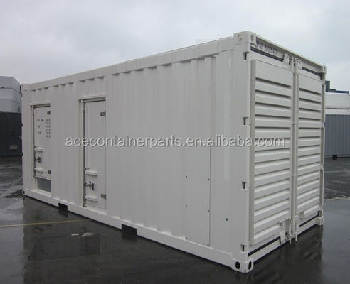 20ft 40ft Contenedor aislado Genset Ventado Reducción de ruido Certificado por CSC Ideal para carga y envío