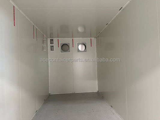 33Contenedor de almacenamiento de baterías de 2 metros cúbicos para sistemas de almacenamiento de energía o equipos eléctricos 6058 x 2438 x 2896 mm