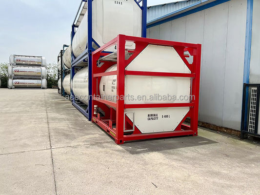 10 pies DNV 2.7-1 Contenedor de marco estándar Tanque offshore certificado Dimensiones internas l x W x H mm 7.6 a 8.2 cbm
