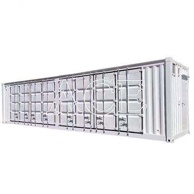 Se acepta pequeña cantidad de pedido Bess personalizable 40 pies Sistema de almacenamiento de energía solar Contenedor de batería