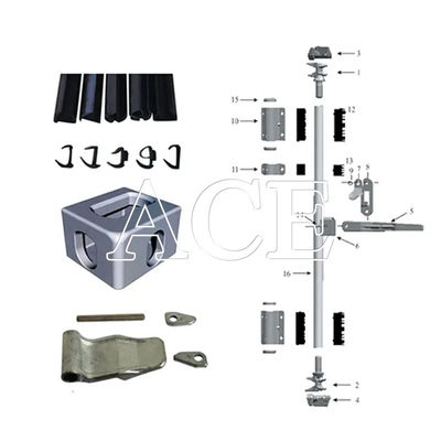 Profesional de ISO Marine 20ft 40ft Contenedor de envío piezas de repuesto y accesorios con material de suelo de madera dura