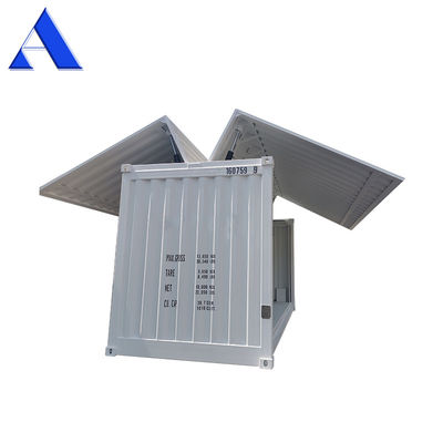 SPA-H Corten-A 20ft Electric Hydraulic Wing Flying Opening Dry Shipping Container Puerta lateral con diseño abierto lateral