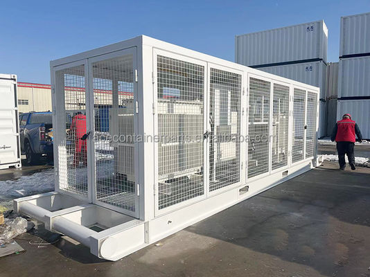5ft 6ft 8ft 9ft 10ft 45ft 48ft 53ft C5 H Transformador de energía de pintura suelo de acero para el compresor marco de deslizamiento y eficiencia