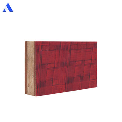 Piso de contenedores de envío 28 mm Tablas de suelo de madera de bambú con pegamento WBP y material ecológico