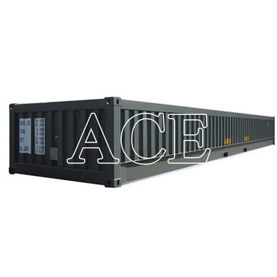 Contenedor de envío de 40 pies de altura media cubierta de techo de acero o lonas 40 pies de longitud elige Capacidad 14.36 cbm