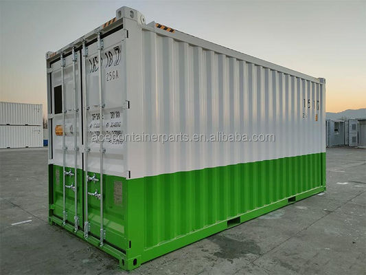 Unidades CCU de acero corten de dos puertas cerradas de 20 pies para perforación de petróleo DNV 2.7-1 Transporte de carga de contenedores offshore estándar