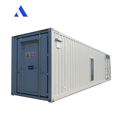70 CBM Capacidad Corten-A Base de acero Batería solar Sistema de almacenamiento de energía Contenedor para los requisitos del cliente