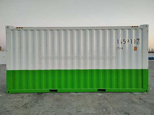 Unidades CCU de acero corten de dos puertas cerradas de 20 pies para perforación de petróleo DNV 2.7-1 Transporte de carga de contenedores offshore estándar