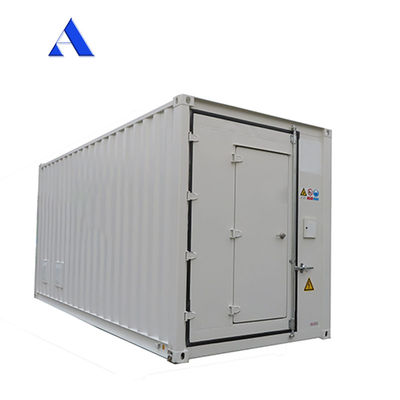 Dimensiones externas de 6058 x 2438 x 2591/2896mm Contenedor estándar ISO de 20 pies para el sistema de almacenamiento de baterías de energía solar