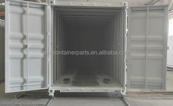 Dimensiones externas de 6058 x 2438 x 2591/2896mm Contenedor estándar ISO de 20 pies para el sistema de almacenamiento de baterías de energía solar