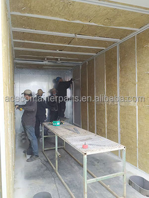 Dimensiones externas de 6058 x 2438 x 2591/2896mm Contenedor estándar ISO de 20 pies para el sistema de almacenamiento de baterías de energía solar