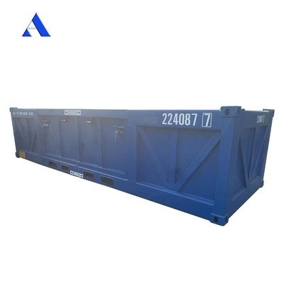 DNV 2.7-1 / ISO 10855 Estándar 6.6m Cesta de carga en alta mar con 4 patas hecha de acero corten y certificada por BV