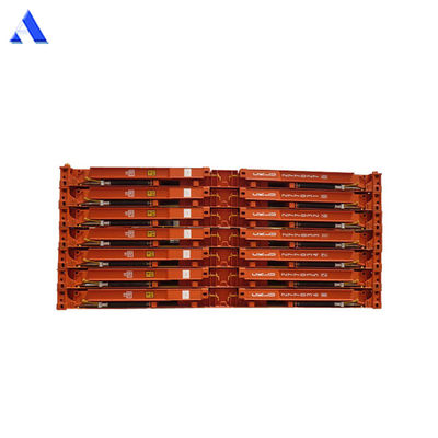 20 pies 20 pies 20 Flat Rack Flatrack Contenedor de transporte marítimo Oceano Contenedores Tare Peso 2750KGS piso 28mm piso de madera contrachapada