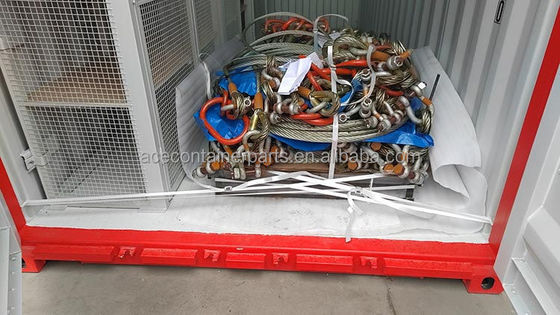 Contenedor seco en alta mar de 20 pies personalizado para transporte y mantenimiento DNV 2.7-1
