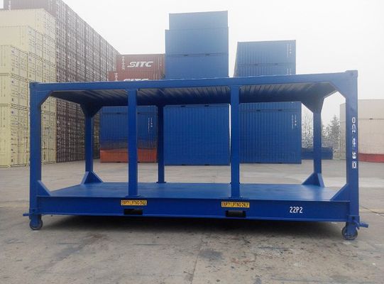 Marcos de contenedores de envío modificados de 20 pies con acero corten o material galvanizado