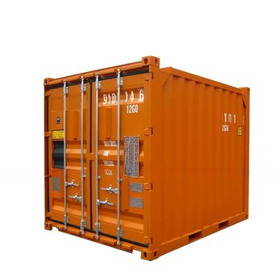 Perforación de petróleo Contenedor en alta mar de 10 pies con DNV 2.7-1 Certificado EN ISO 10855 Caja cerrada seca estándar hecha de corten de acero