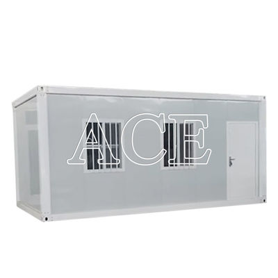 1 puerta 3m 6m 7m longitud rápida hecha fácil montaje de construcción 20 pies casa de contenedores de paquete plano oficina con baño y ducha opcionales