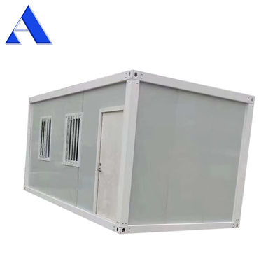 1 puerta 3m 6m 7m longitud rápida hecha fácil montaje de construcción 20 pies casa de contenedores de paquete plano oficina con baño y ducha opcionales