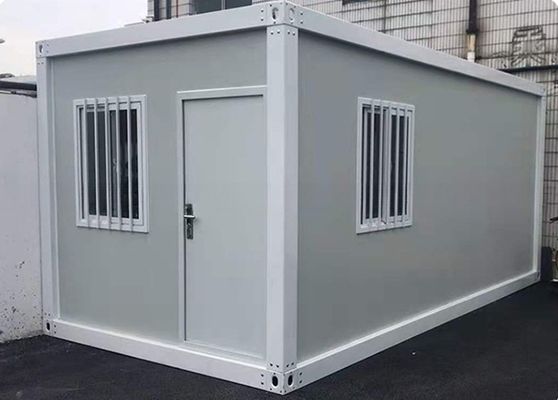 1 puerta 3m 6m 7m longitud rápida hecha fácil montaje de construcción 20 pies casa de contenedores de paquete plano oficina con baño y ducha opcionales