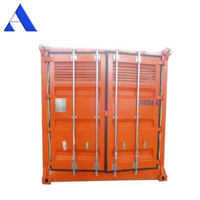 Puerta lateral de apertura 20 pies 20 pies mercancías peligrosas almacenamiento de productos químicos contenedor de envío con 2700L Bund Cap y 31 cbm de capacidad