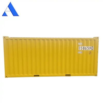 Contenedor seco HC de 20 pies de altura Contenedor cuboso en alta mar de 20 pies de altura con 2 puertas laterales Capacidad 33.5 CBM