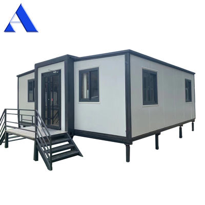 Ventaja de instalación rápida Casa de contenedores de vivienda modular prefabricada expandible y móvil con fundición de esquina de acero