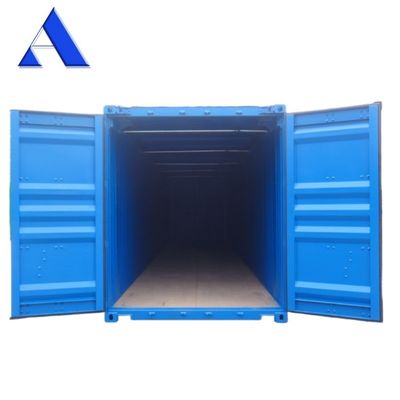 Contenedor de alta altura de 45 pies cubo de tapa dura y tapa abierta carga útil máxima de 24980 kg para el transporte marítimo a gran escala