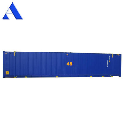 Contenedores de carga seca de 48 pies de altura peso bruto máximo 30480KGS Peso de apilamiento permitido 192000KGS Acero corten