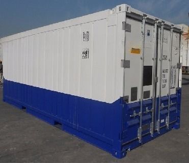 27 CBM Capacidad Unidad de refrigeración Thermo King 20 pies Contenedor de envío refrigerado en alta mar con DNV 2.7-1 Estándar y transportista