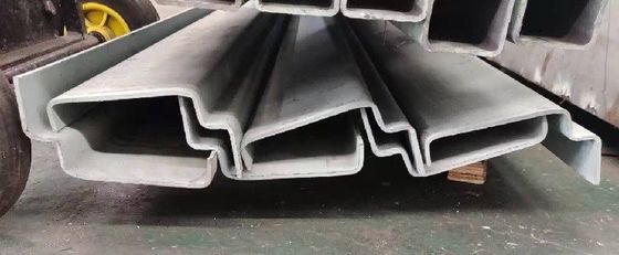 Blasting de arena Acero corten de 4,5 mm Tipo C Tipo Z Contenedor de envío Bottom Side Rail Container Partes y accesorios