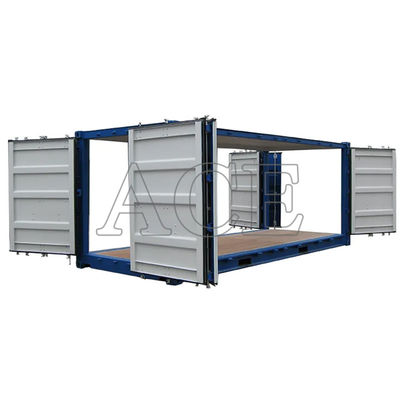 Contenedor seco de 20 pies de apertura lateral completa para el transporte de carga personalizado