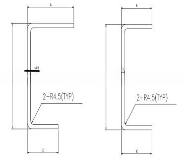 Contenedores de envío piezas de repuesto viga de apoyo inferior acero corten 4.0mm 4.5mm Contenedor miembro transversal para piezas de contenedores