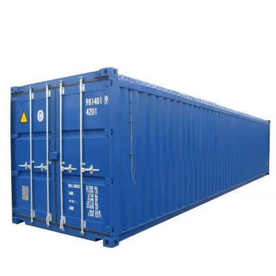 Contenedor de envío de 40 pies de altura con cubierta de techo de lonas de PVC con cubierta de techo suave con apertura de techo de acero corten de acero Contenedor seco de venta