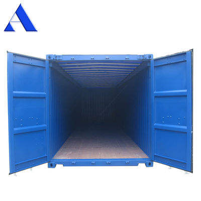 Contenedor de envío de 40 pies de altura con cubierta de techo de lonas de PVC con cubierta de techo suave con apertura de techo de acero corten de acero Contenedor seco de venta