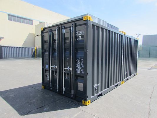 Logotipo/Color personalizado Caja cerrada seca de 10 pies Contenedor en alta mar para temperatura de diseño de -20 grados centígrados y estándar DNV 2.7-1