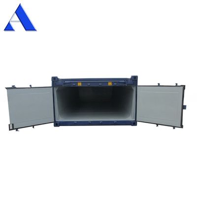 Contenedor de alta capacidad de 20 pies abierto de media altura superior con apertura dura y suelo de madera o acero Capacidad 14.5CBM