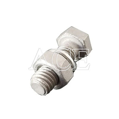 Contenedor de envío piezas de contenedor tornillo de puerta de contenedor con cerrojo hexagonal de acero inoxidable y tuerca L 8-20