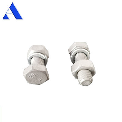 Contenedor de envío piezas de contenedor tornillo de puerta de contenedor con cerrojo hexagonal de acero inoxidable y tuerca L 8-20
