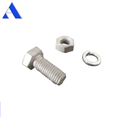 Contenedor de envío piezas de contenedor tornillo de puerta de contenedor con cerrojo hexagonal de acero inoxidable y tuerca L 8-20