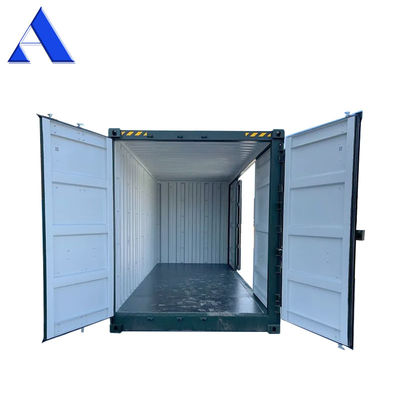 Puerta lateral de cubo de 20 pies de altura Contenedor de envío con logotipo personalizado y junta de puertas EPDM