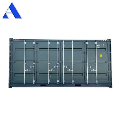 Puerta lateral de cubo de 20 pies de altura Contenedor de envío con logotipo personalizado y junta de puertas EPDM