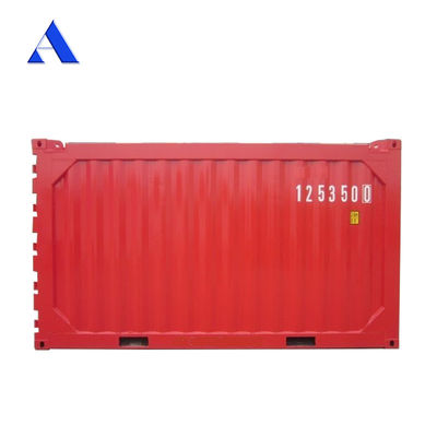 BV/LR/DNV aprobado Contenedor en alta mar de caja cerrada seca de 15 pies con capacidad de 17 CBM y material de acero corten